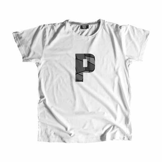 P Letter Men Unisex T-Shirt