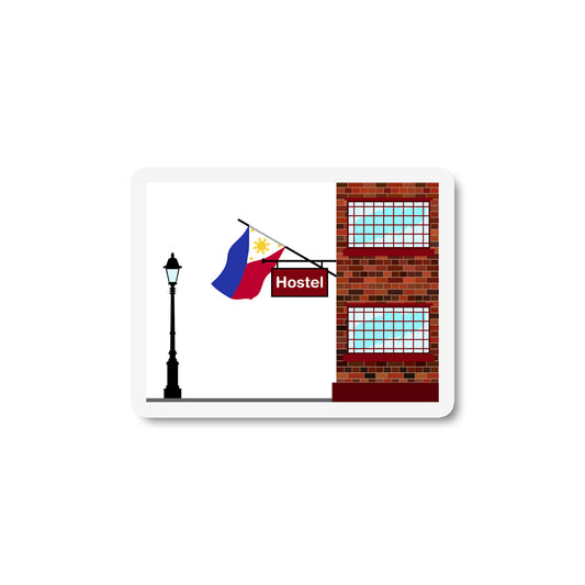 Philippines Hostels Sticker