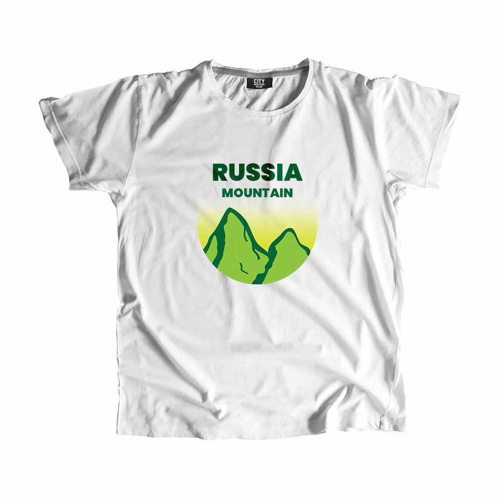 RUSSIA Mountain Men Unisex T-Shirt  | Outdoor Adventure Unisex Tee