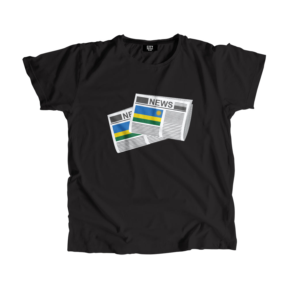 Rwanda Newspapers Unisex T Shirt