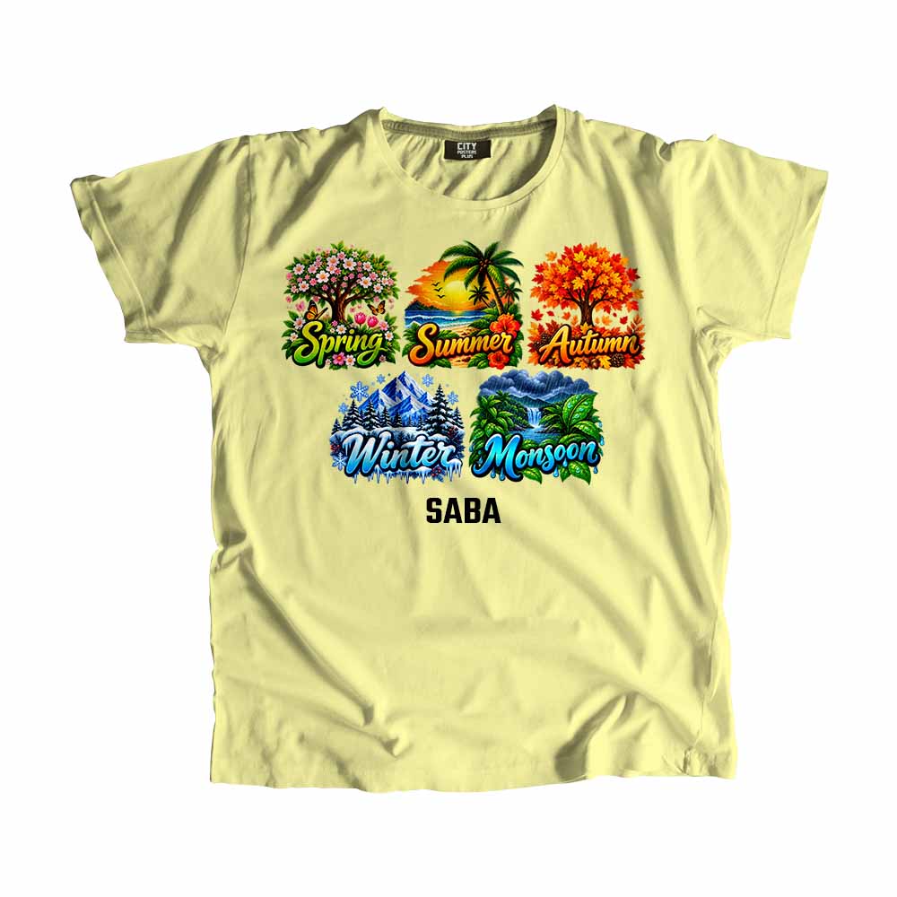 SABA Seasons Seasons Unisex T-Shirt | City Posters Plus