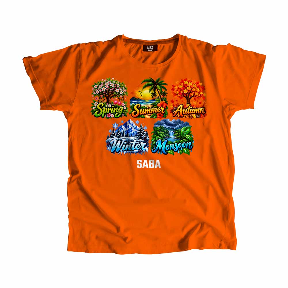 SABA Seasons Seasons Unisex T-Shirt | City Posters Plus