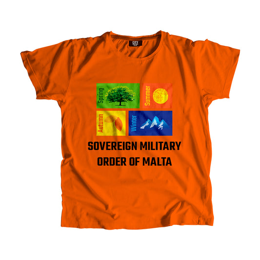 SOVEREIGN MILITARY ORDER OF MALTA Seasons Seasons Unisex T-Shirt | City Posters Plus