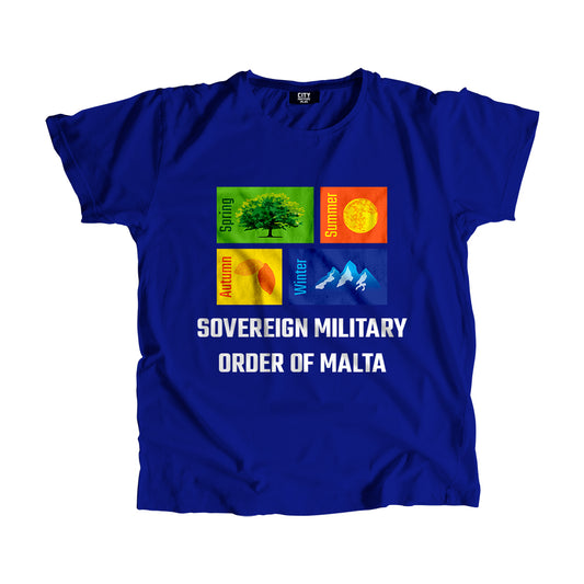 SOVEREIGN MILITARY ORDER OF MALTA Seasons Seasons Unisex T-Shirt | City Posters Plus