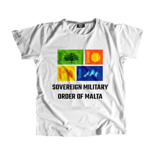 SOVEREIGN MILITARY ORDER OF MALTA Seasons Seasons Unisex T-Shirt | City Posters Plus