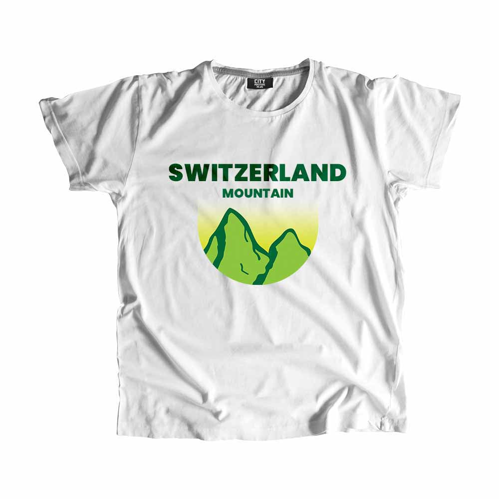 SWITZERLAND Mountain Men Unisex T-Shirt  | Outdoor Adventure Unisex Tee