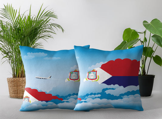 Saint Martin Day Clouds Pillow Case