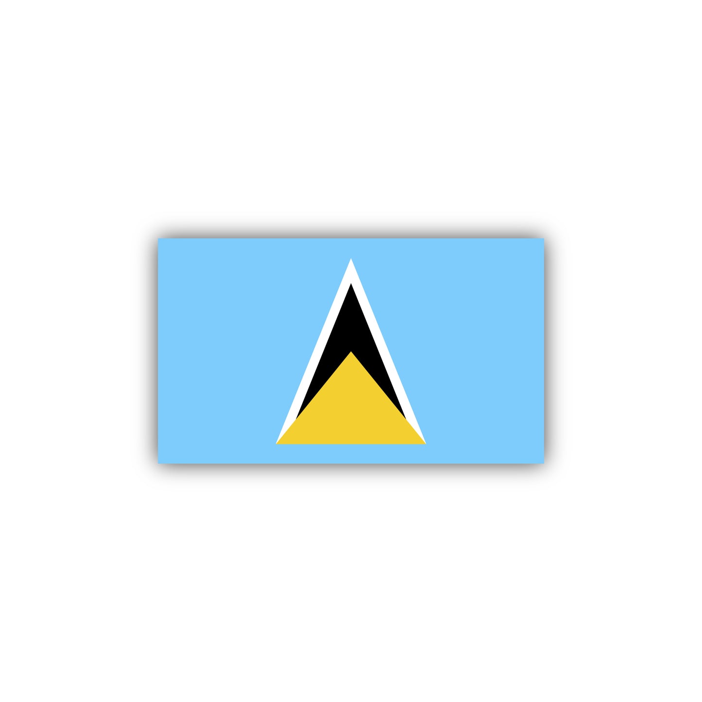 Saint Lucia Magnet