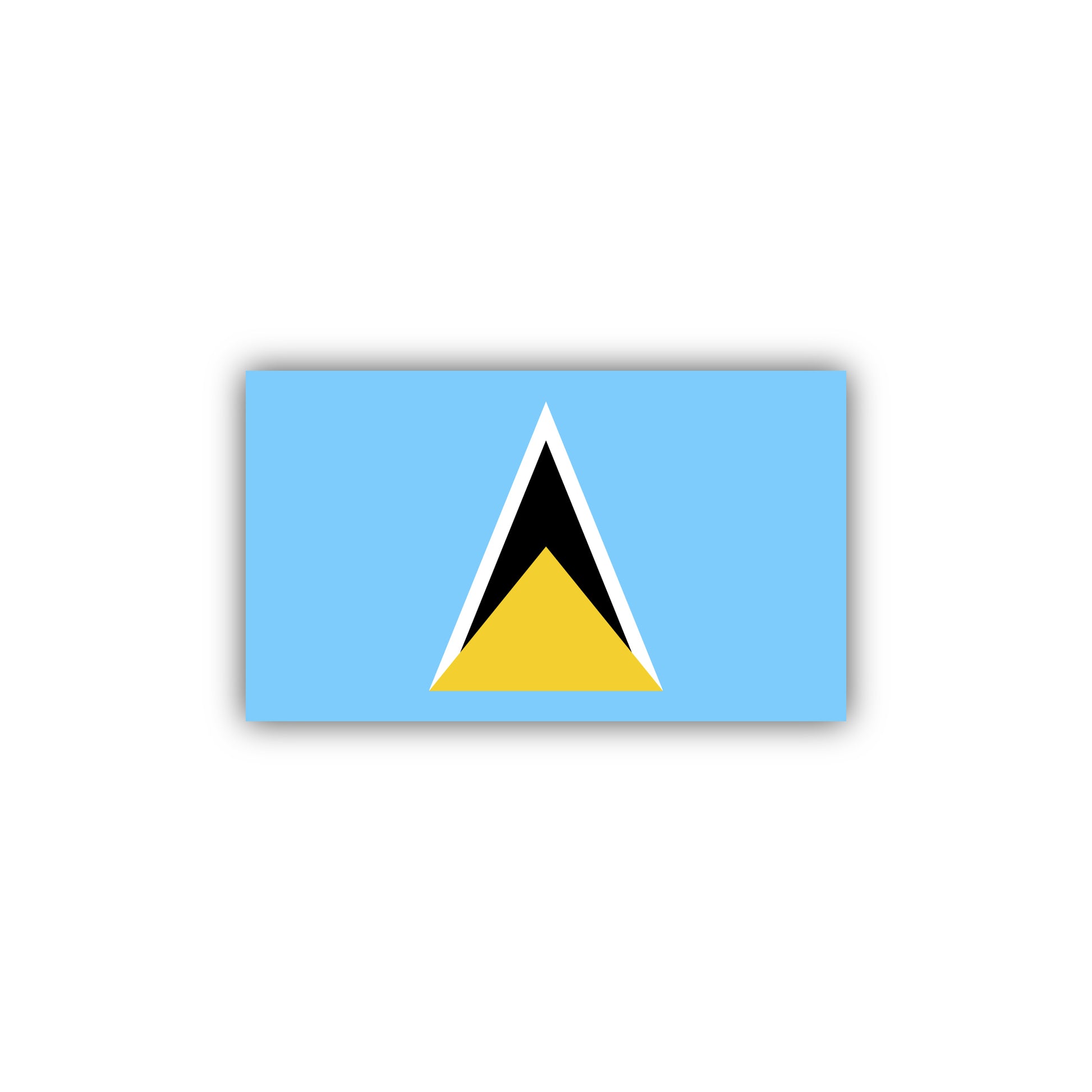 Saint Lucia Magnet