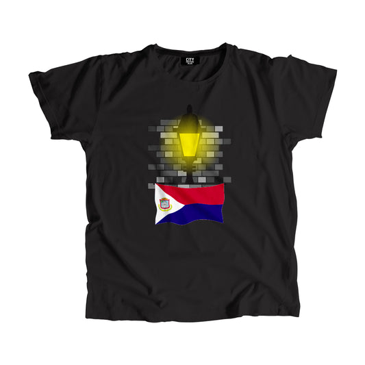 Saint Martin Street Lamp Bricks Men Unisex T-Shirt