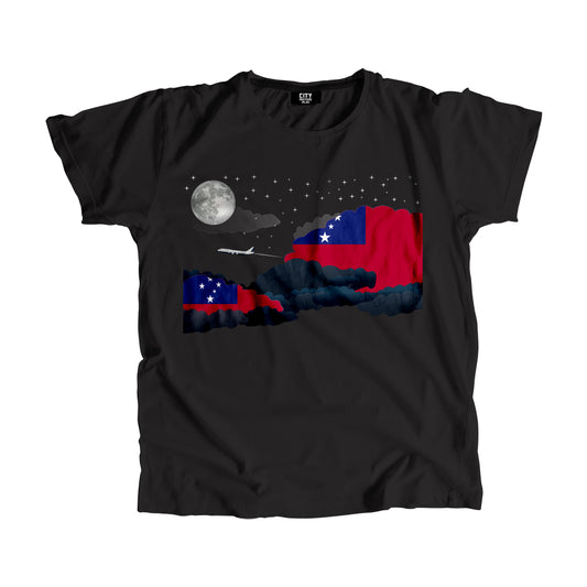 Samoa Night Clouds Men Unisex T-Shirt
