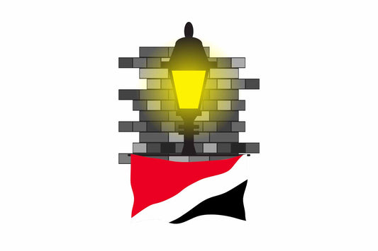 Sealand Principality of Street Lamp Bricks Sticker