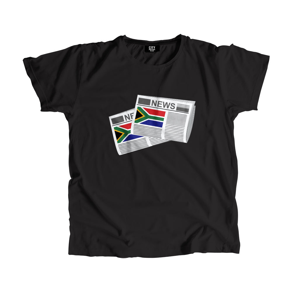 South Africa Newspapers Unisex T Shirt