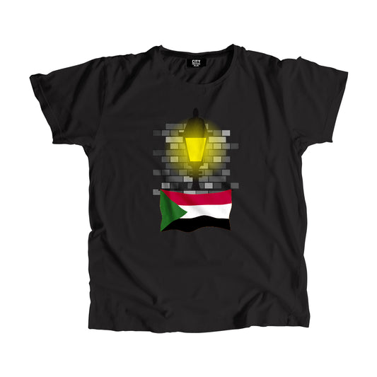 Sudan Street Lamp Bricks Men Unisex T-Shirt