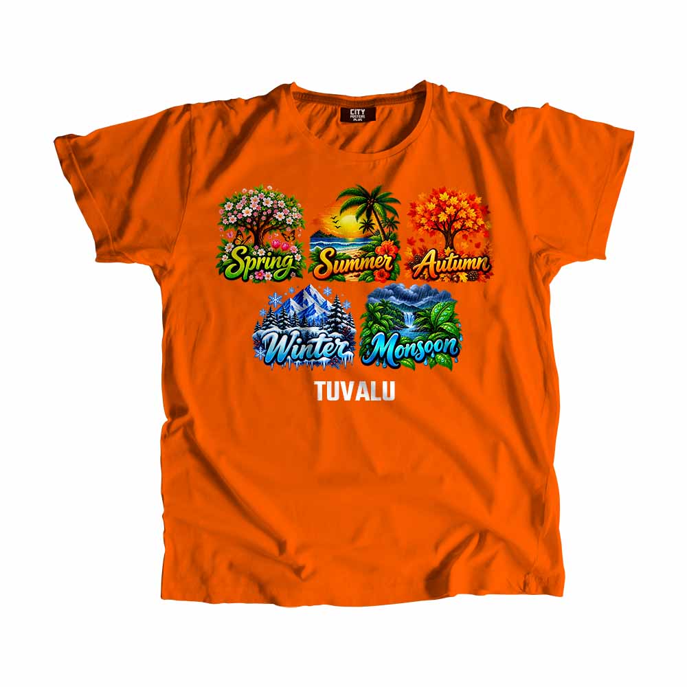 TUVALU Seasons Seasons Unisex T-Shirt | City Posters Plus