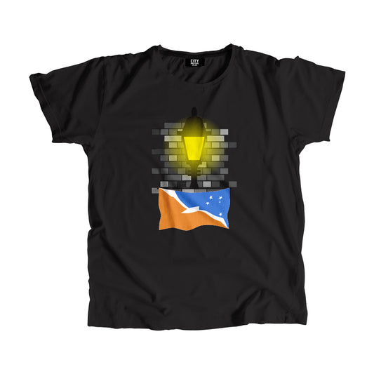 Tierra del Fuego Province Argentina Street Lamp Bricks Men Unisex T-Shirt