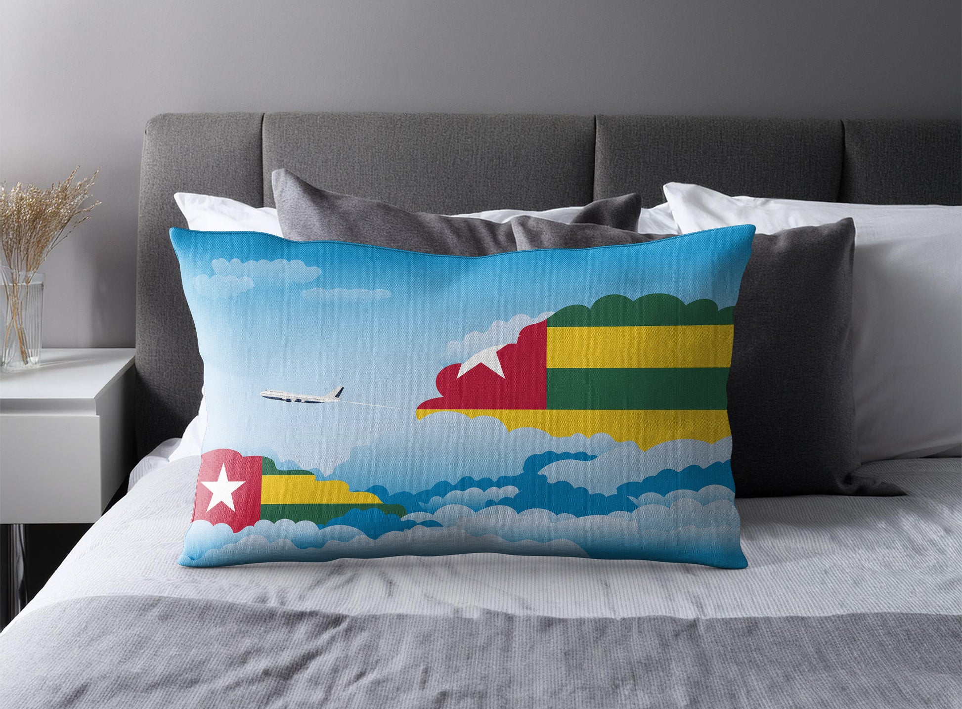 Togo Day Clouds Pillow Case