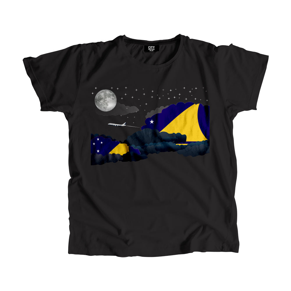 Tokelau Night Clouds Men Unisex T-Shirt