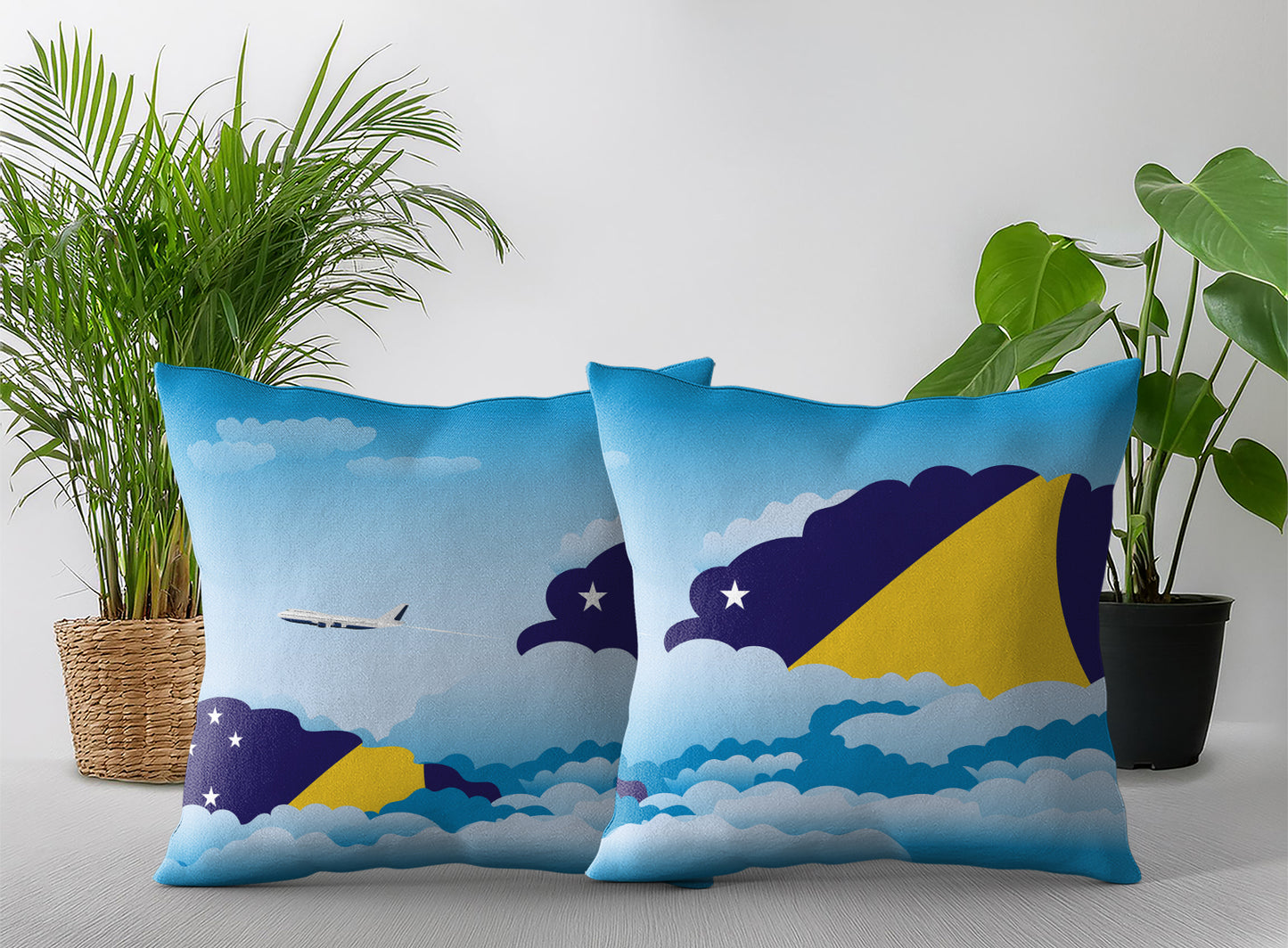 Tokelau Day Clouds Pillow Case