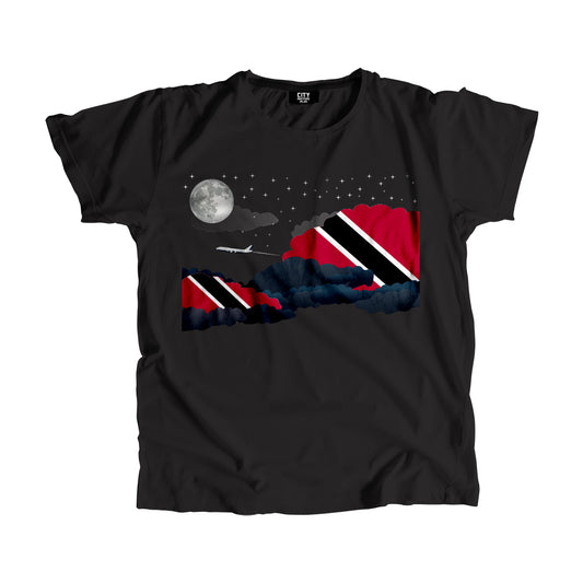 Trinidad and Tobago Night Clouds Men Unisex T-Shirt