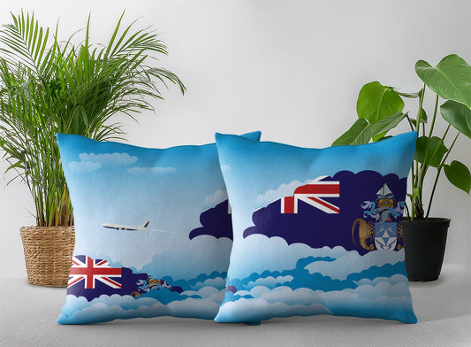 Tristan da Cunha Day Clouds Pillow Case