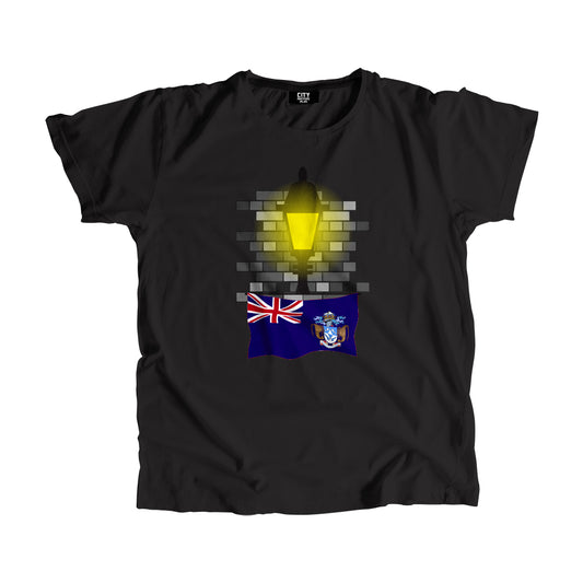 Tristan da Cunha Street Lamp Bricks Men Unisex T-Shirt