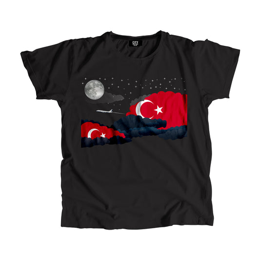 Turkey Night Clouds Men Unisex T-Shirt