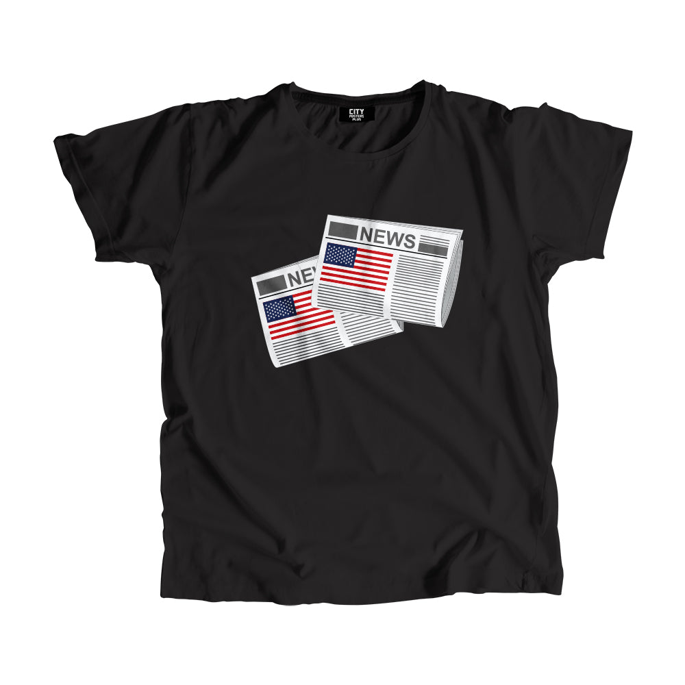 USA Newspapers Unisex T Shirt