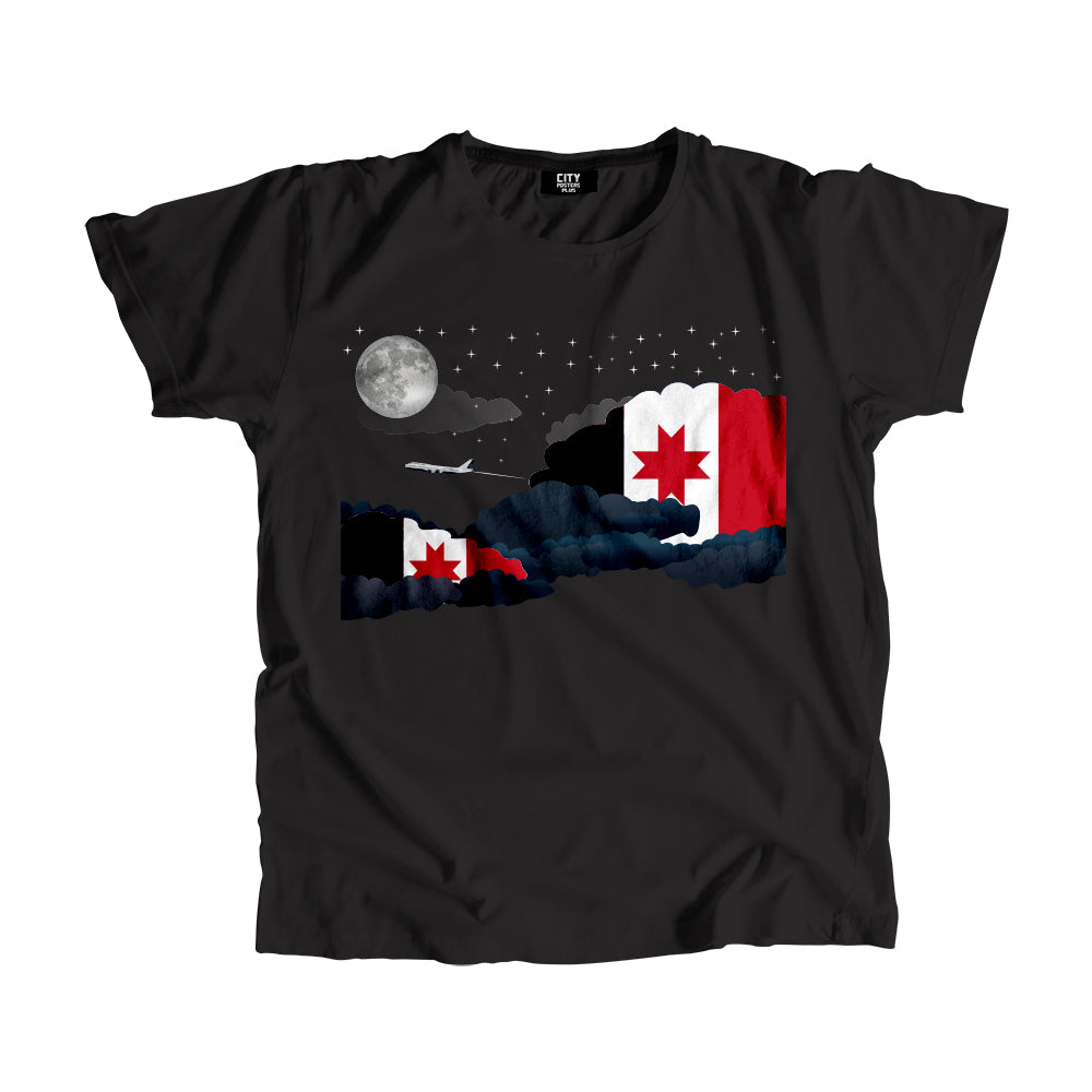 Udmurtia Night Clouds Men Unisex T-Shirt