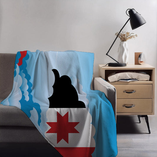 Udmurtia Day Clouds Blankets & Throws | Soft Premium Blankets | City Posters Plus