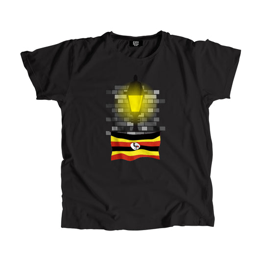 Uganda Street Lamp Bricks Men Unisex T-Shirt