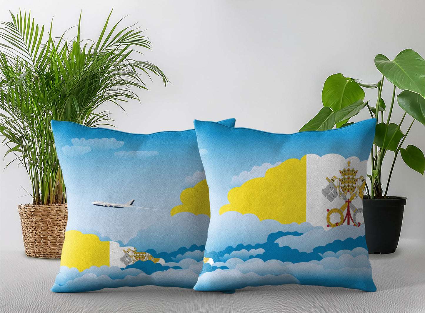 Vatican City Holy See Day Clouds Pillow Case