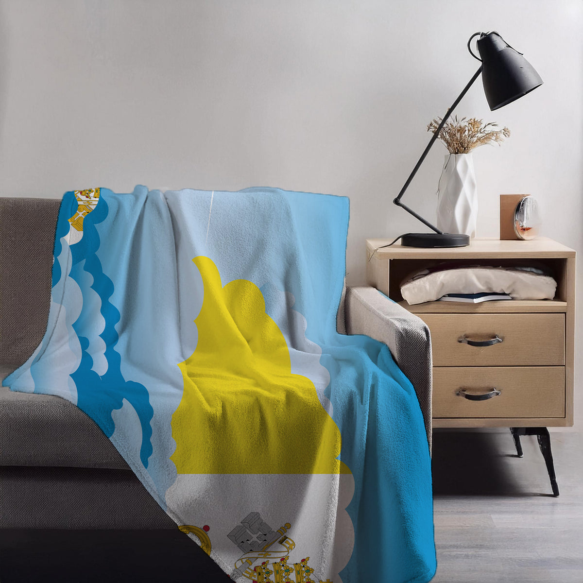 Vatican City Holy See Day Clouds Blanket Throw