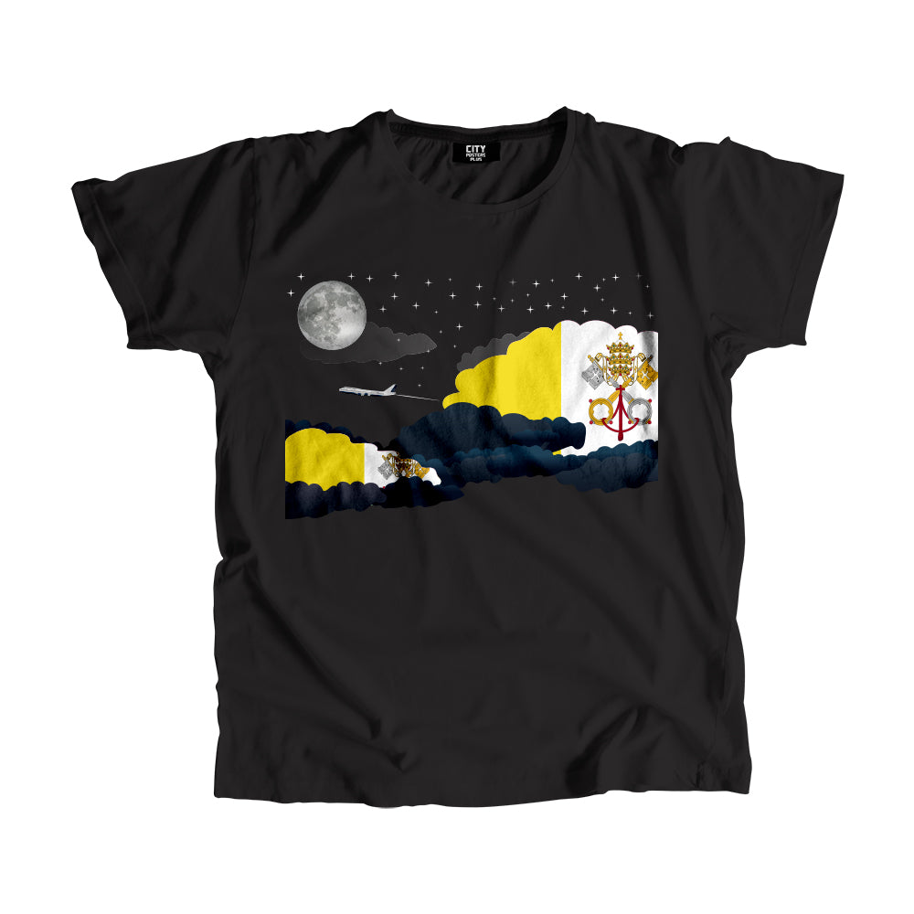 Vatican City - Holy See Night Clouds Men Unisex T-Shirt