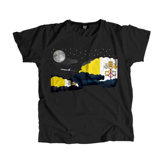 Vatican City - Holy See Night Clouds Men Unisex T-Shirt