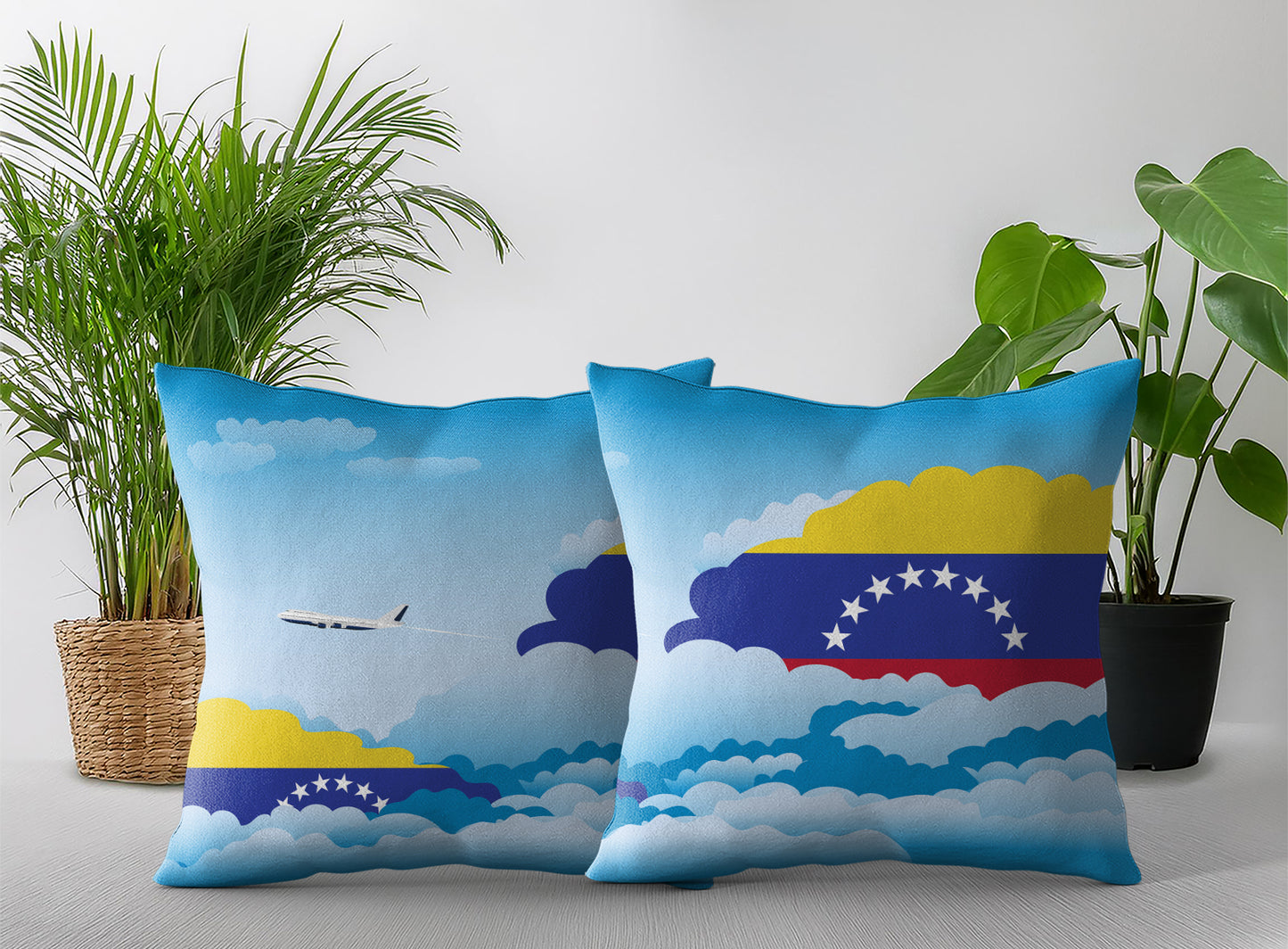 Venezuela Day Clouds Pillow Case