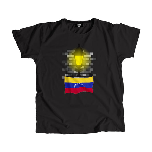 Venezuela Street Lamp Bricks Men Unisex T-Shirt