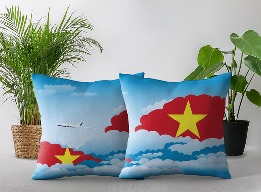 Vietnam Day Clouds Pillow Case