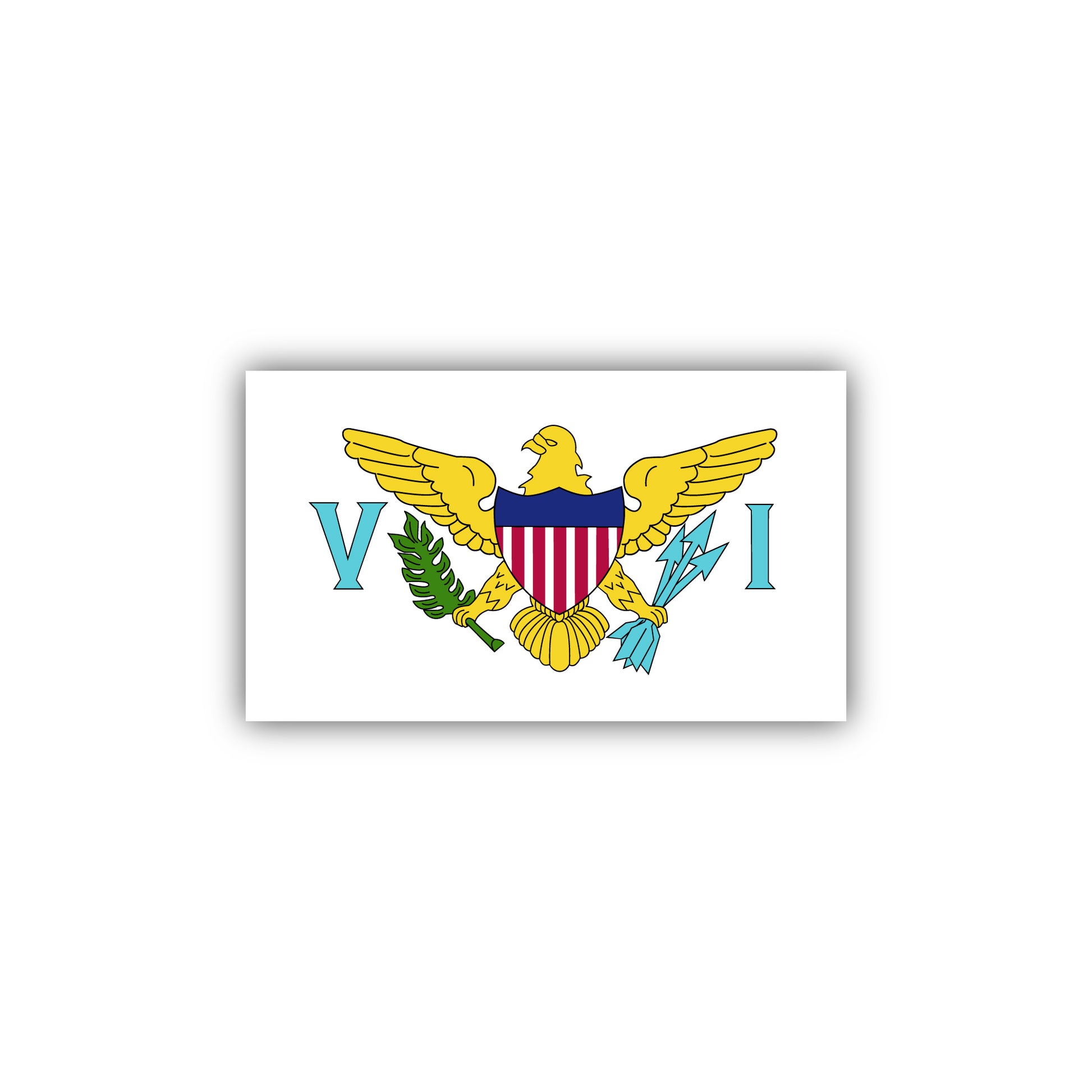 Virgin Islands US Magnet