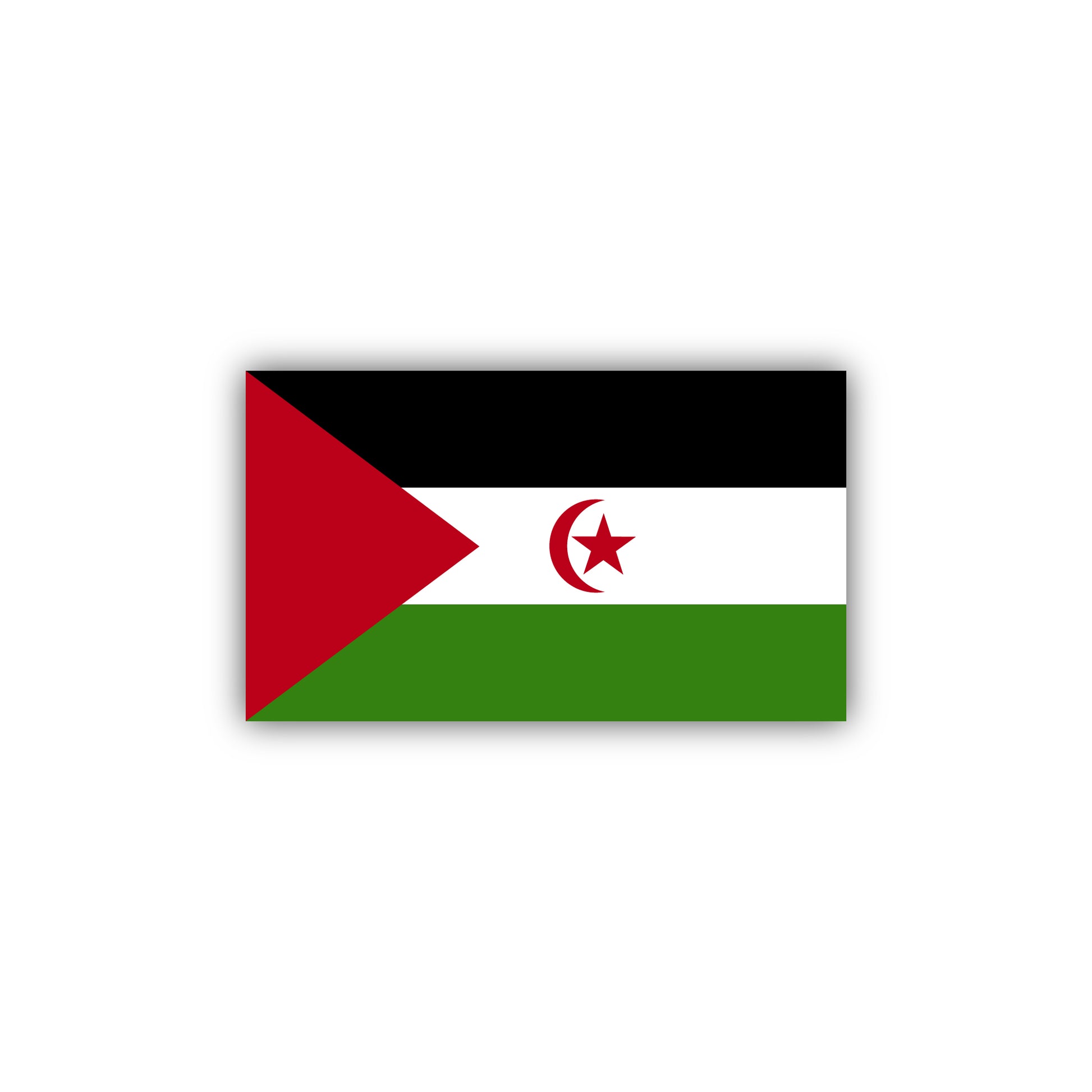 Western Sahara Sticker