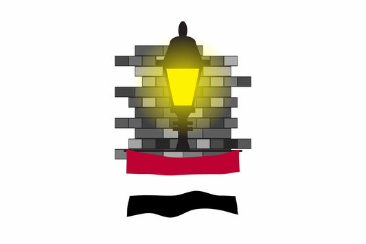 Yemen Street Lamp Bricks Sticker