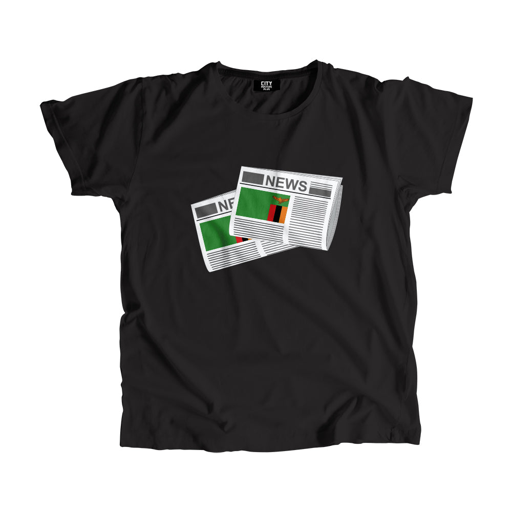 Zambia Newspapers Unisex T Shirt