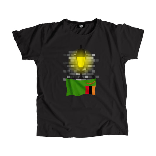 Zambia Street Lamp Bricks Men Unisex T-Shirt