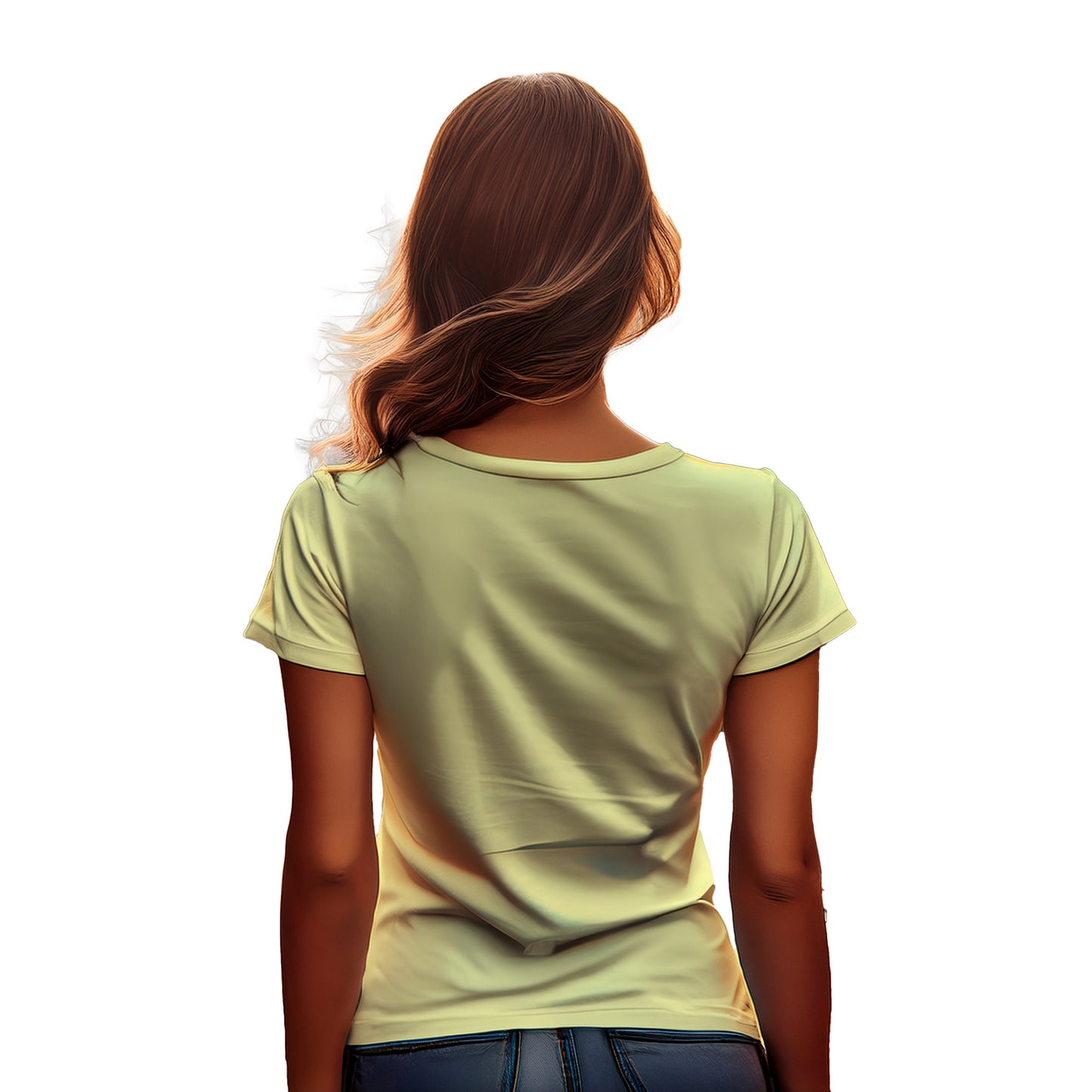 2061 Year Women T-Shirt (Butter Yellow)