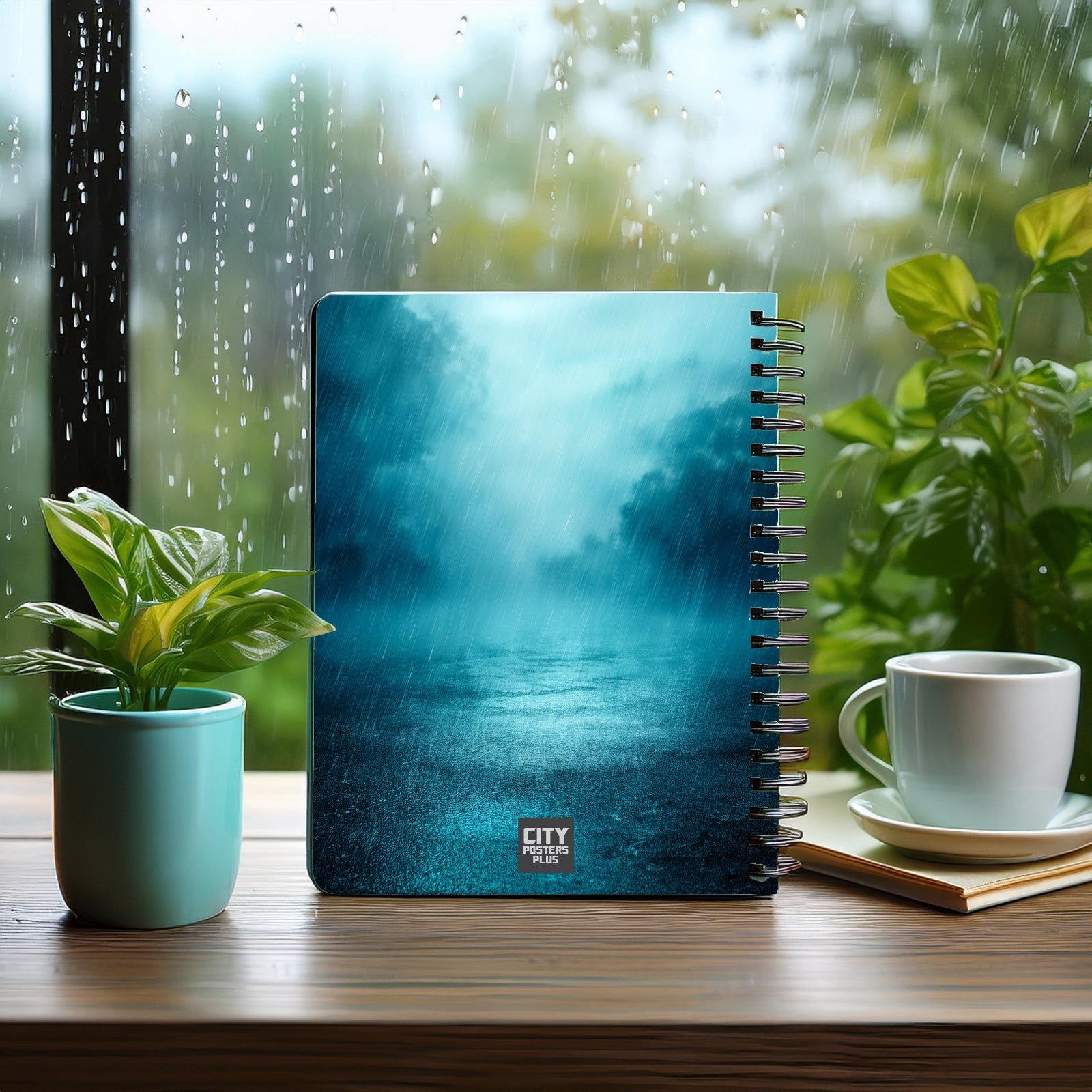 Djibouti  Coffee Rain Notebook