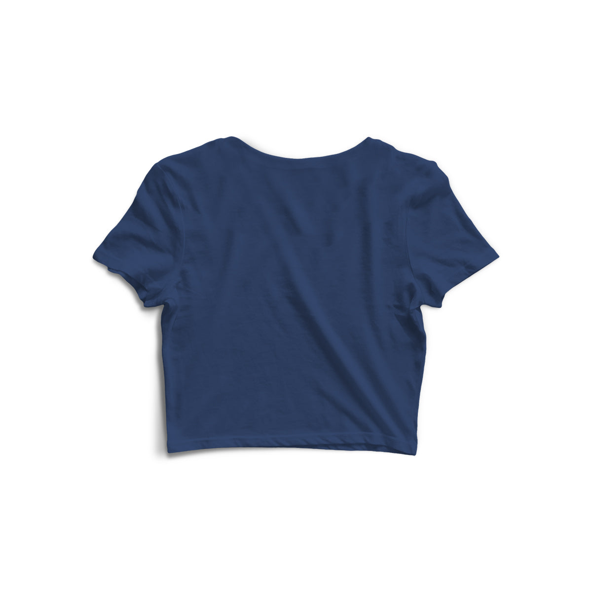 00 Number Women Crop Top (Navy Blue)