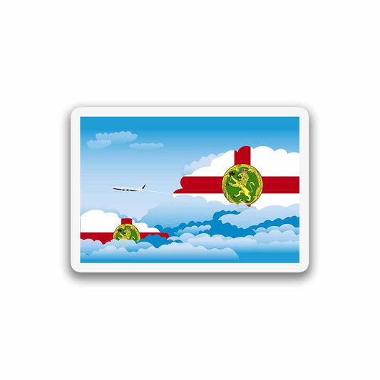 Alderney Day Clouds Magnet