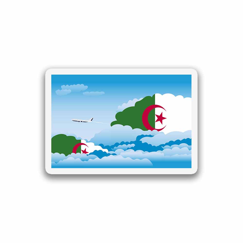 Algeria Day Clouds Magnet