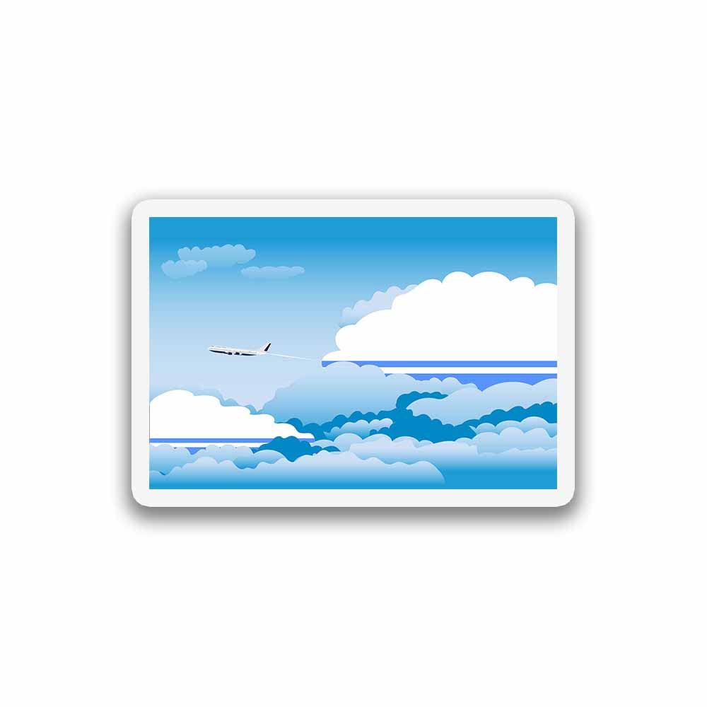 Altai Republic Day Clouds Magnet