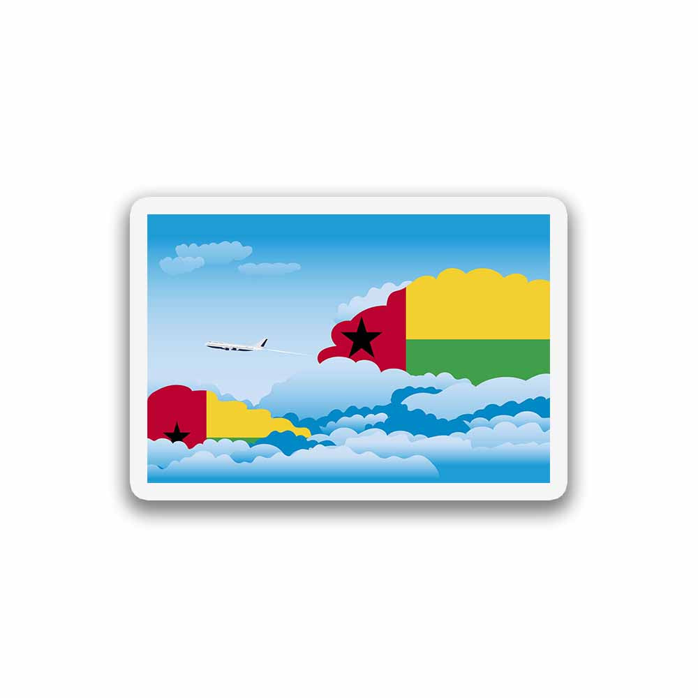 Guinea-Bissau Day Clouds Fridge Magnet